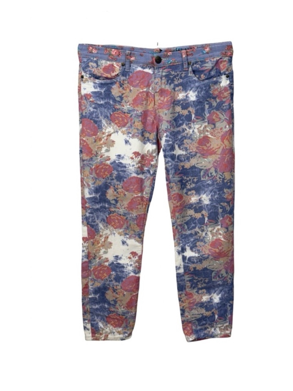 Floral Blank NYC Jeans